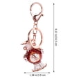 thumbnail image 2 of Wallet Keychain Vase Shape Backpack Key Pendant Creative Keychain Decoration, 2 of 8