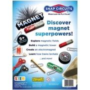 SNAP CIRCUITS: Magnet Fun Lab - 5+ Projects, DIY STEM Toy, Explore the World of Magnetism, Build-Create-Learn-Play, Hands-On Science Kit, Kids 8+