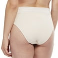 thumbnail image 2 of Carole Martin Comfort High Cut Full Coverage Womens Wide Waist Band Panty Style 8000 Beige XL, 2 of 4