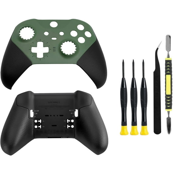 Front Back Housing Shell Faceplate Cover Replacement Repair Kit For Xbox One Elite Series 2 Controller
