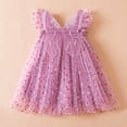 thumbnail image 2 of Young adult fashion Princess Dresses for Girls Toddler Kids Girls Back to School Dress Smocked Dress Pencil Print Kindergarten First Day of School Outfit, 2 of 6