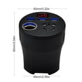 thumbnail image 3 of Car Inverter Power Inverter 12V To 110V Car Outlet Adapter 12V Inverter - Black, 3 of 7