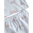 thumbnail image 4 of Qiylii Baby 2-piece Outfit Set, Short Sleeve Sun Print Tops+Shorts, 4 of 7