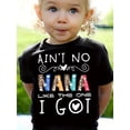 thumbnail image 1 of Camiseta estampada para niña "No hay abuela como la mía", cómoda camiseta de manga corta con cuello redondo, perfecta para el verano, ideal para el día a día., 1 of 6