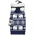 thumbnail image 3 of Zack & Zoey Acrylic Polar Bear Dog Sweater, Blue, S, 3 of 6