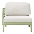 thumbnail image 4 of WestinTrends Playa Modern Outdoor Polypropylene Resin Deep Seating Patio Loveseat, Green, 4 of 14