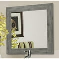 thumbnail image 5 of Rayne Mirrors Rayne Grey Square Wall/ Vanity Mirror, 5 of 5