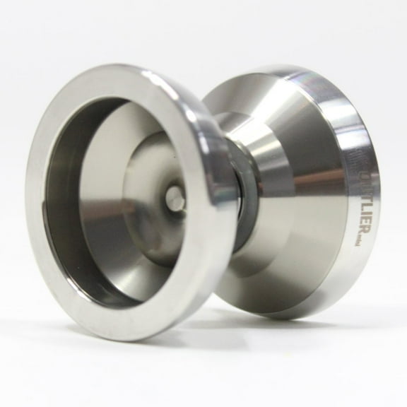 OFFSET Outlier mini Yo-Yo - Undersized Bi-Metal YoYo (Titanium Gray)