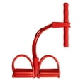 thumbnail image 4 of Banda de resistencia del pedal Cola Cuerda de tracción elástica para Brazo Cintura Abdomen rojo, 4 of 8