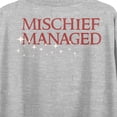 thumbnail image 3 of Harry Potter Mischief Managed Chibi Art Women's Heather Gray Graphic Crop Tee-Small, 3 of 4