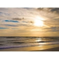 thumbnail image 2 of Miller, Anna 24x19 Black Ornate Wood Framed with Double Matting Museum Art Print Titled - Sunset on Sanibel Island-Florida-USA, 2 of 4