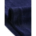 thumbnail image 6 of INSPIRE CHIC Women's Velvet Pants Tie Waist Stretchy Wide Leg Pants with Pockets M Dark Blue, 6 of 6