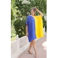 thumbnail image 4 of Oussum Women Satin Short Kaftan Nightwear Plus Size Dress in Double Shade Casual Ladies Sleepwear Tunic Online, 4 of 8