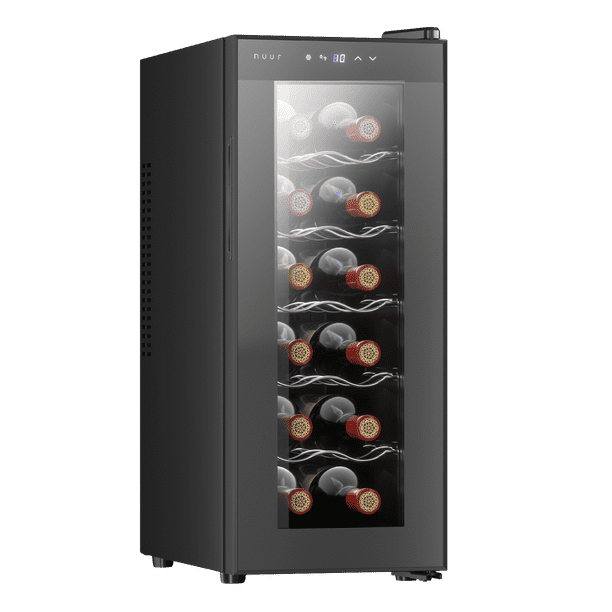 Cava de Enfriadora de Vinos 12 botellas Merkatari Control Digital