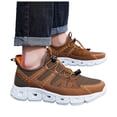 thumbnail image 3 of asddcavvf Men Sports Shoes Fashionable New Pattern Simple Pure Color Mesh Breathable Flat Bottom Ela, 3 of 9