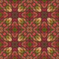 thumbnail image 1 of Ahgly Tapis d'Intérieur Lavable en Machine Carré Rouge, 5 Pieds Carré, 1 of 7