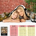 thumbnail image 5 of Personalized Mothers Day Birthday Gifts for Mom, Customized Mother's Day Unique Gifts from Daughter Son Kids Husband, Custom Mothers Day Blanket with Photos Text, Gifts for Mom Grandma Wife Blankets, 5 of 5
