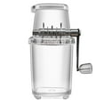 thumbnail image 2 of GROWTH TANK Manual Ice Crusher Shredding Home DIY Kitchen Snow Cone Stainless clear, 2 of 9