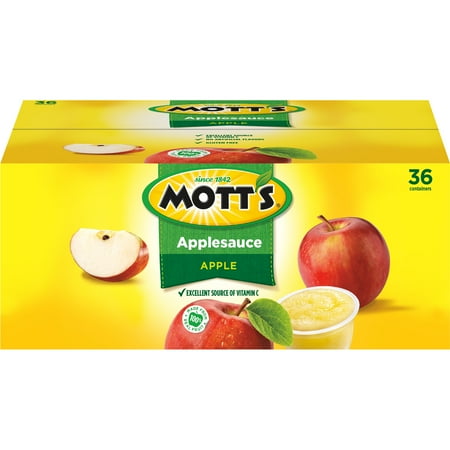 Mott's Applesauce, 4 oz cups, 36 count