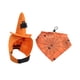 thumbnail image 4 of Disfraz de Halloween para mascotas, accesorios para perros, conjunto de sombrero y pañuelo, resistente, creativo y elegante. Naranja L, 4 of 9