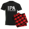 thumbnail image 6 of CafePress - IPA Lot When I Drink Men's Dark Pajamas - Men's Dark Loose Fit Cotton Pajama Set, 6 of 7