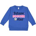 thumbnail image 2 of Inktastic Future Soccer Star Girls Toddler Sweatshirt, 2 of 4