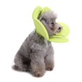 thumbnail image 2 of Liquidation! Fleur pour Animal de Compagnie Élisabéthaine Protectrice pour Chien Léché Attrapé Éponge Douce Ajustable Trousse Postopératoire pour Petit et Moyen Chien Vert G, 2 of 11