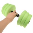 thumbnail image 4 of Water Dumbbells Green Floating Dumbbell for Exercising 2Pcs Pool Workout Equipment, 4 of 4