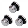 thumbnail image 1 of 3X Scuba Diving 1St Stage Regulator LP Low Pressure Port Plug Scuba Diving Replacement Part,3 x Port Plug,Silver, 1 of 6