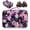 Purple Pink Rose, variant on Big Capacity Colored Pencil Case Organizer 304 Slots Pen Holder Waterproof Storage Pouch Gel Marker Pen Bag Box for Cosmetic Brush Pencils & Gel Pen for Artist (Purple Pink Rose)
