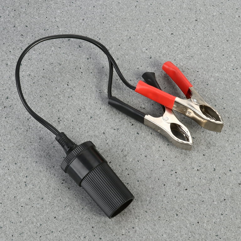 12v Auto Batterie Terminal Clip-on Zigarettenanzünder Power Socket Adapter  Klemme