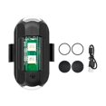 thumbnail image 2 of Luz intermitente de advertencia de portátil Indicador de carga USB Flash Quadcopter Motocicleta Motocicleta Hugo Luz intermitente, 2 of 10