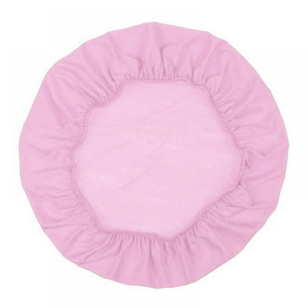 Chair Cover Round Chair Cover Detachable Chair Cushion Cover Elastic Cushion Cover Removable Seat Cover for Dining Room Kitchen Wedding Banquet Chair Decor