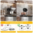 thumbnail image 4 of Atopoler Slow Cooker Lid Holder,Space Saving Storage for Hands Free Cooking,Fits Various Lid Sizes,for Clean Kitchen and Convenient Cooking, 4 of 10