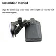 thumbnail image 4 of ruzhgo Universal Plastic Dash Cam Mini Stand Vehicle Mount Car Holder Strong Grip Suction Cup Bracket Reusable Recording Camera Stands, 4 of 6
