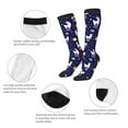 thumbnail image 6 of Fotbe Lama in Space print Women's Men's Novelty Crew Socks Cotton Socks Knee High Socks for Walking,Running,Nurses,Pregnancy, 6 of 9