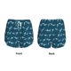 thumbnail image 3 of Balery Cute Shark Pantalones cortos deportivos para mujer con forro y dos bolsillos, elásticos, para entrenamiento, gimnasio, yoga-Medium, 3 of 7
