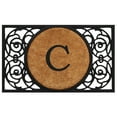 thumbnail image 3 of Calloway Mills Armada Circle Monogram Outdoor Doormat 22" x 36" (Letter B), 3 of 5