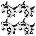 thumbnail image 2 of Miangastore 4Pcs Decorative Masks Performance Props Parents-child Campaign Non-woven Fabrics Cow Cartoon Animals Props for Kids Children, 2 of 8