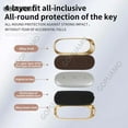 thumbnail image 6 of For Lixiang B 3 buttons key case LEADING IDEAL L7 L8 L9 Li Auto Remote Holder Protection Zinc alloy+leather Shell Accessories, 6 of 26