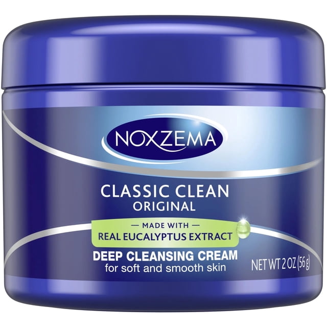 Crema Limpiadora Facial Noxzema Original Profunda Paquete de 8 de 56 g