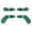 Metallic Aqua Green, variant on eXtremeRate 4 pcs Metallic Hero Gold Stainless Steel Paddles, Replacement Interchangeable Hair Trigger Locks for Xbox One Elite, Xbox Elite Series 2 & Elite 2 Core Controller