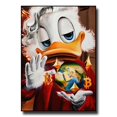 thumbnail image 1 of Pintura decorativa de lienzo de personaje clásico de Disney, cartel de Arte de estrella de película de dibujos animados del Pato Donald, decoración de pared moderna para el hogar, Mural, 1 of 4