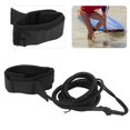 thumbnail image 4 of Surfing Kayak Leash Rope, Flexible Smooth High Strength Durable Surfboard Surfing Accessories with PVC Material for Surfboard for Surfing Black,Black Red Color, 4 of 7