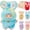 Bunny(Whole Set 6 Boxes), variant on Samuel Meow Meow's Cute Moments Series - Cat Blind Box Pendant Plush,Figure Blind Box Keychain, Random Cute Blind Boxes Figures,Collectible Toys for Gifts(Cat (Single Box))