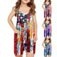 thumbnail image 4 of Odeerbi 5-13 Años Niñas Pantalones Cortos de Verano Mono Día de La Independencia Camisola Romper Transpirable Cómodo Colgante Combinado Bib Pantalones Cortos Generales, 4 of 4