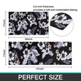 thumbnail image 7 of Pioneer Flower Floral Print Pattern Kitchen Rugs Sets Of 2,Anti Fatigue Kitchen Mat Rugs Non Slip Washable,Decorative Kitchen Floor Mats for Kitchen,Sink,Laundry,17"x30"+17"x47", 7 of 7