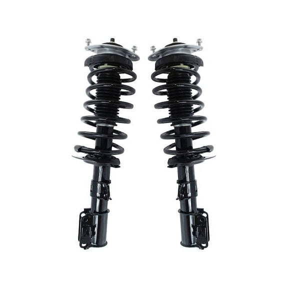 Front Strut and Coil Spring Assembly Set 2 Piece - Compatible with 2001 - 2002 Volvo V70 AWD