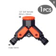 thumbnail image 1 of Solar Automatic Garden Watering System 1/4'' Irrigation Programmable Hose Sprinkler Timer Digital Controller Ball Valve Outdoor, 1 of 7