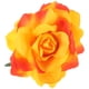 thumbnail image 1 of 2 en 1 pinzas para el cabello de horquilla de flor rosa grande artificial broche de flores para fiesta de mujer (naranja), 1 of 5